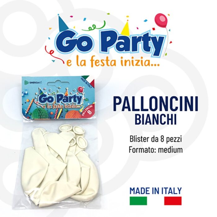 PALLONCINI MEDIUM BIANCO