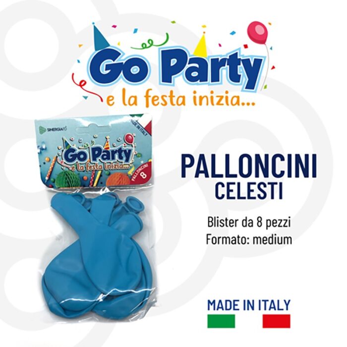 PALLONCINI MEDIUM CELESTE