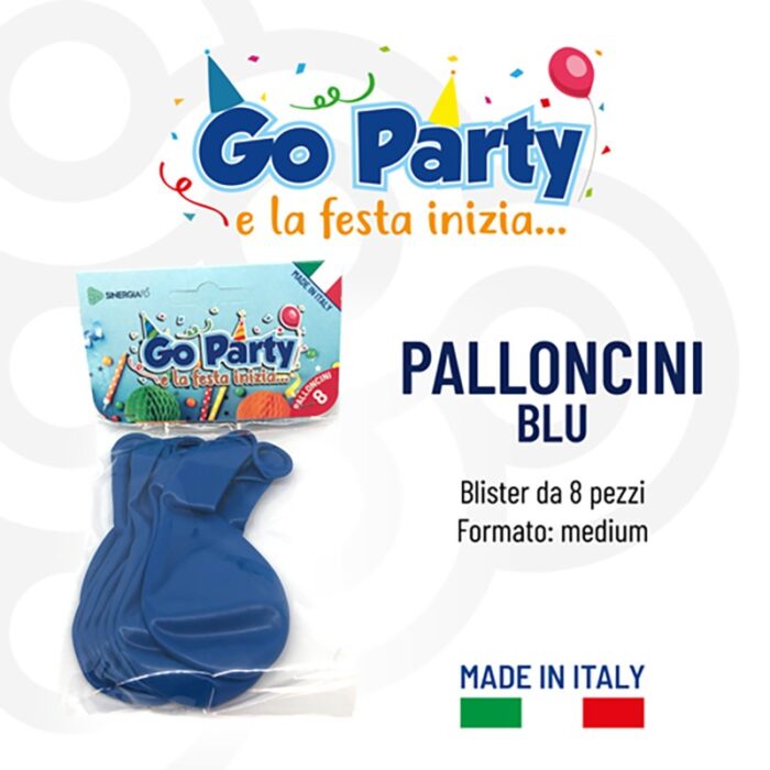 PALLONCINI MEDIUM BLU