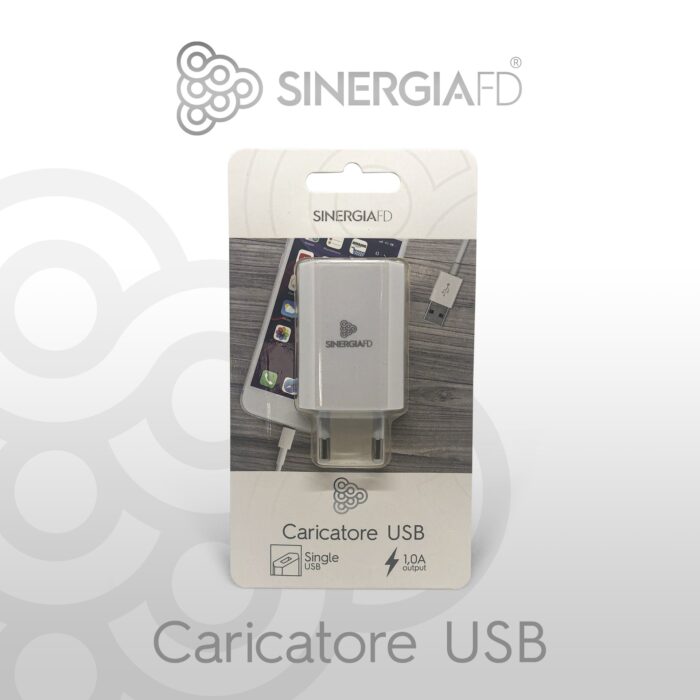 ADATTATORE SINGOLO USB CASA