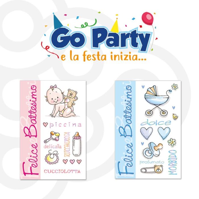 MINICARD BATTESIMO BIMBO/A