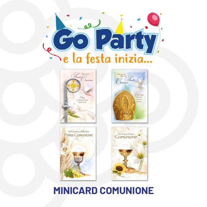 MINICARD PRIMA COMUNIONE