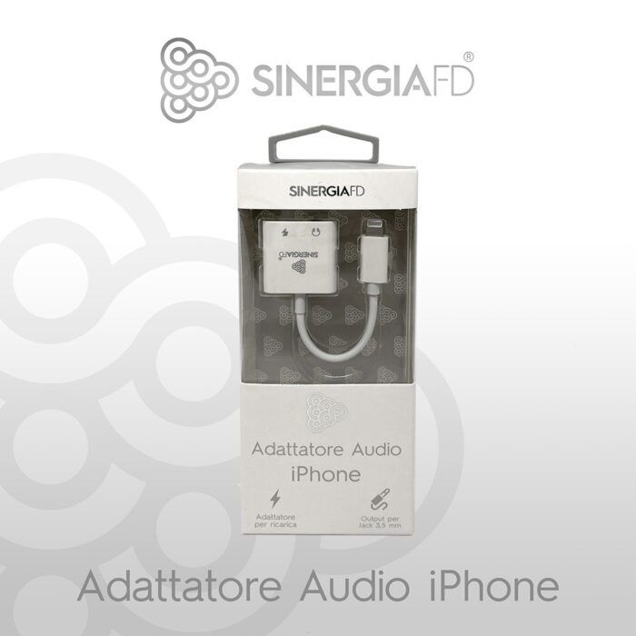 ADATTATORE AUDIO IPHONE