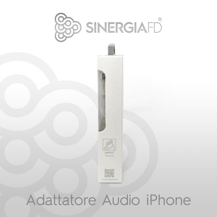 ADATTATORE AUDIO IPHONE