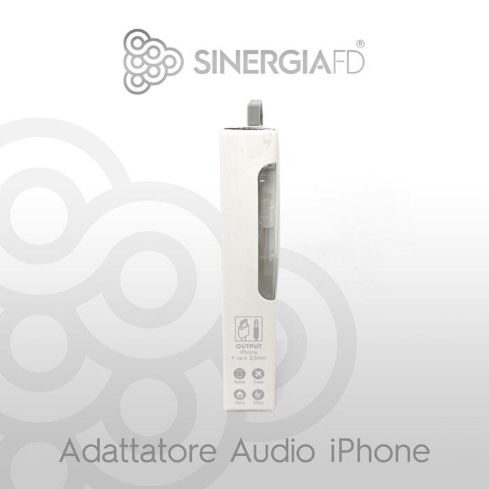 ADATTATORE AUDIO IPHONE