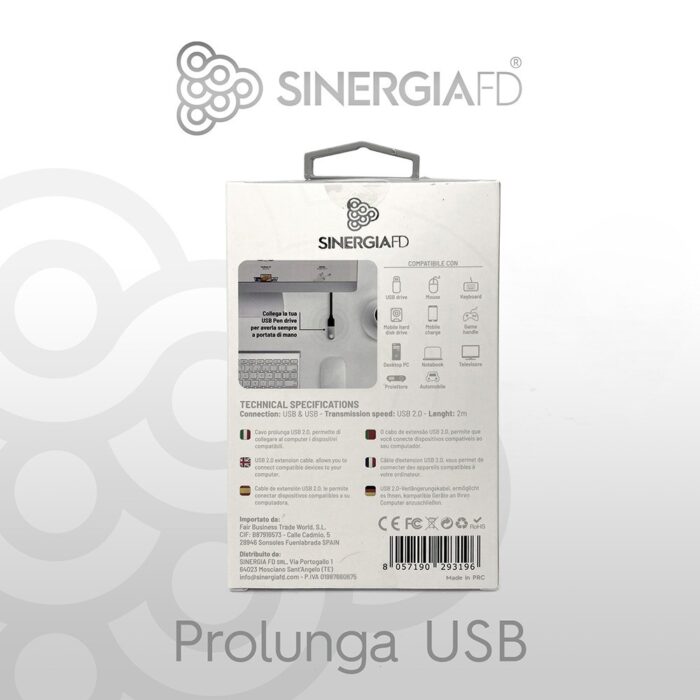 PROLUNGA USB 2 METRI